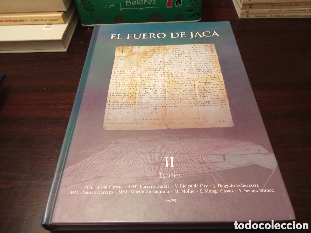 Libros de segunda mano: EL FUERO DE JACA - I Facsimile II Estudios - OBRAS COMPLETA - Foto 13
