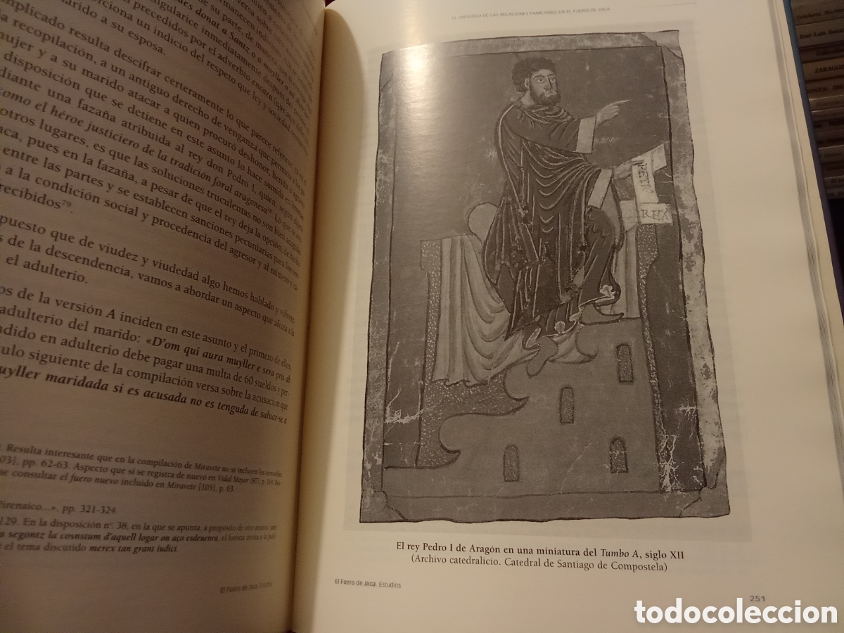 Libros de segunda mano: EL FUERO DE JACA - I Facsimile II Estudios - OBRAS COMPLETA - Foto 17