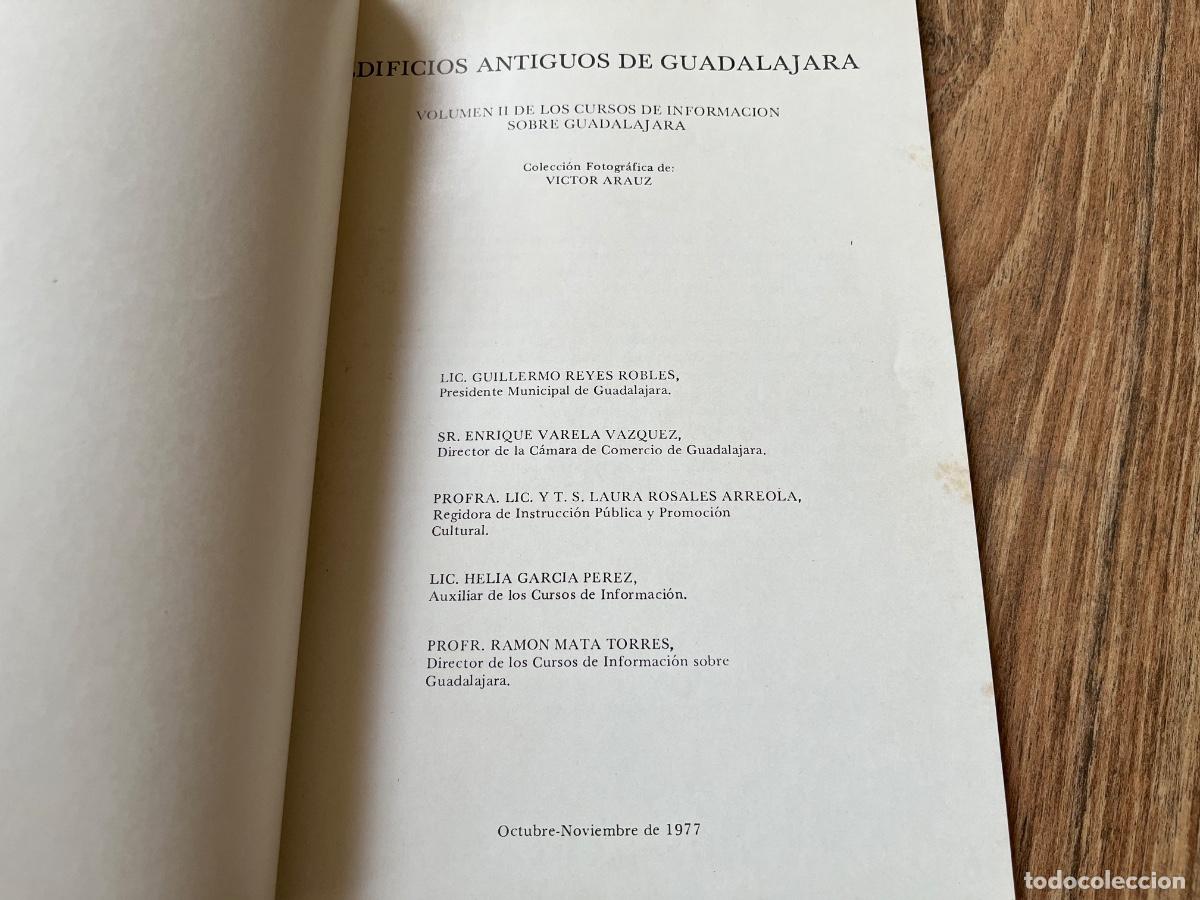 Libros de segunda mano: Edificios antiguos de Guadalajara. Ayuntamiento de Guadalajara. C&aacute;mara Nacional de Comercio. - Foto 11