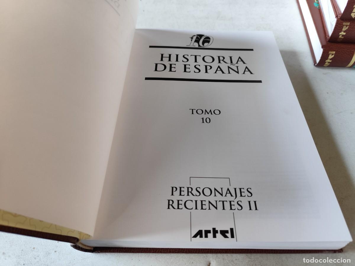 Libros de segunda mano: HISTORIA DE ESPA&Ntilde;A - 10 TOMOS - ARTEL - Foto 6