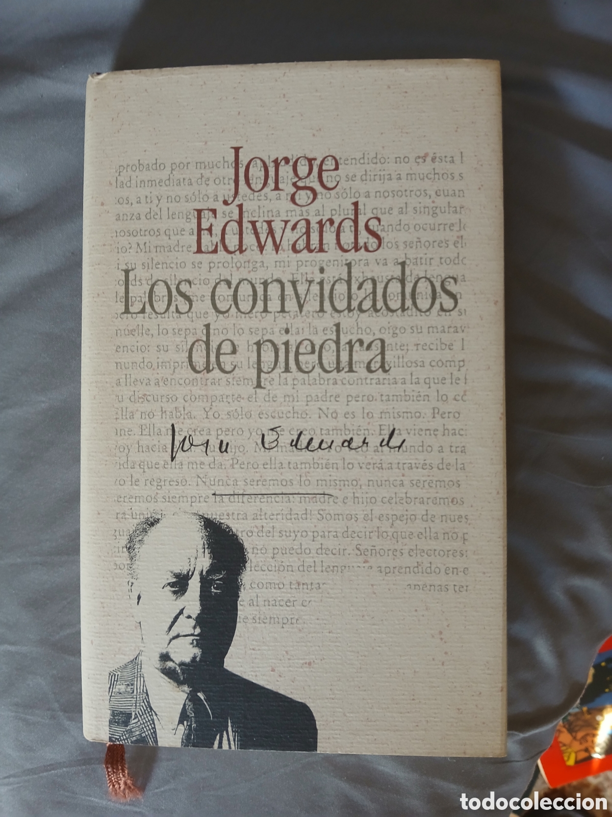 Libros de segunda mano: Los convidados de piedra.- Jorge Edwards.- C&iacute;rculo de Lectores, 1993. Tapa dura.