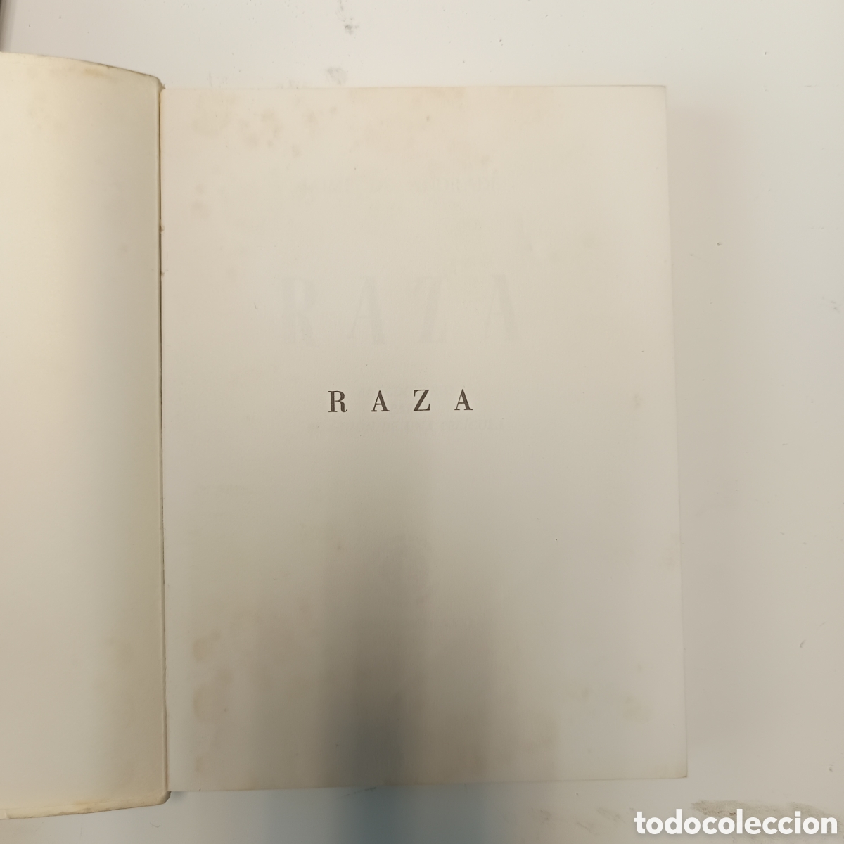 Libros de segunda mano: Raza. Jaime de Andrade. Francisco Franco. - Foto 2
