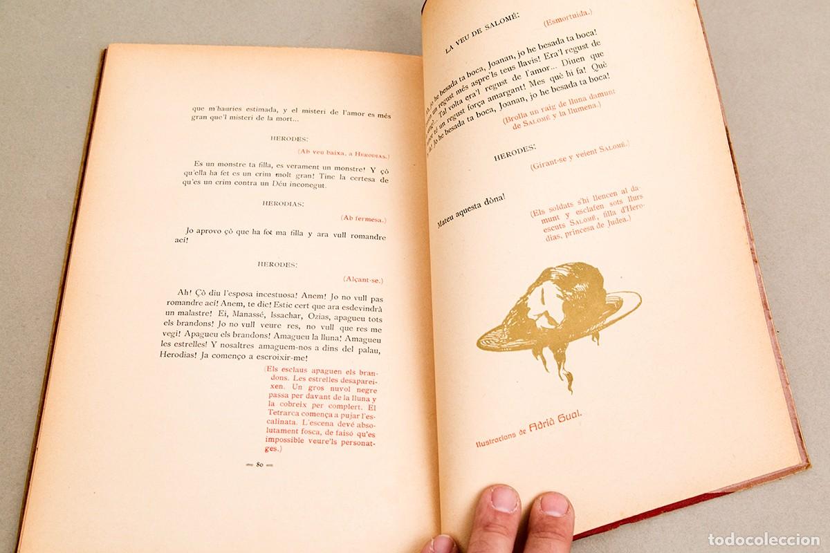 Libros de segunda mano: OSCAR WILDE - SALOM&Eacute; - ADRI&Agrave; GUAL - 1908 - Foto 7