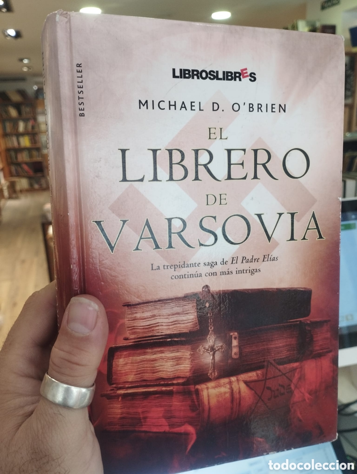 Libros de segunda mano: El librero de Varsovia - Michael D. OBrien - Foto 1