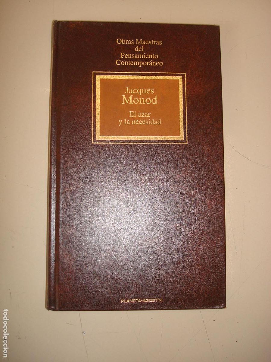 Libros de segunda mano: &rdquo;El azar y la necesidad&rdquo;. Jacques Monod - Foto 1