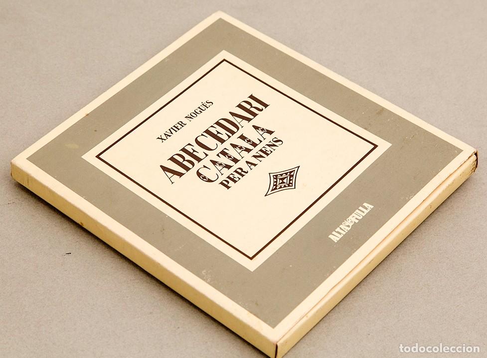 Libros de segunda mano: ABECEDARI CATALA PER A NENS - XAVIER NOGUES - FACSIMIL - Foto 1