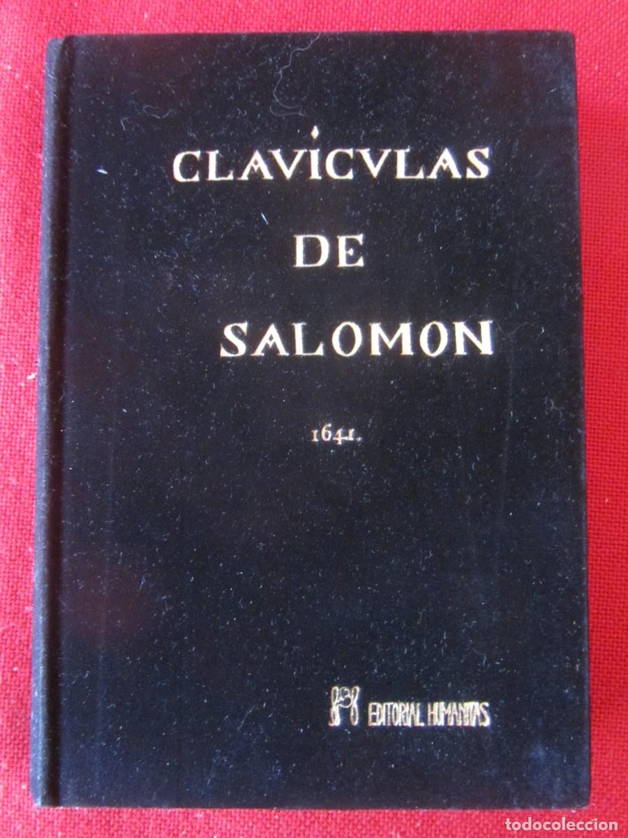 Libros de segunda mano: CLAVICULAS DE SALOMON 1641. ED. HUMANITAS. 1981 - Foto 1