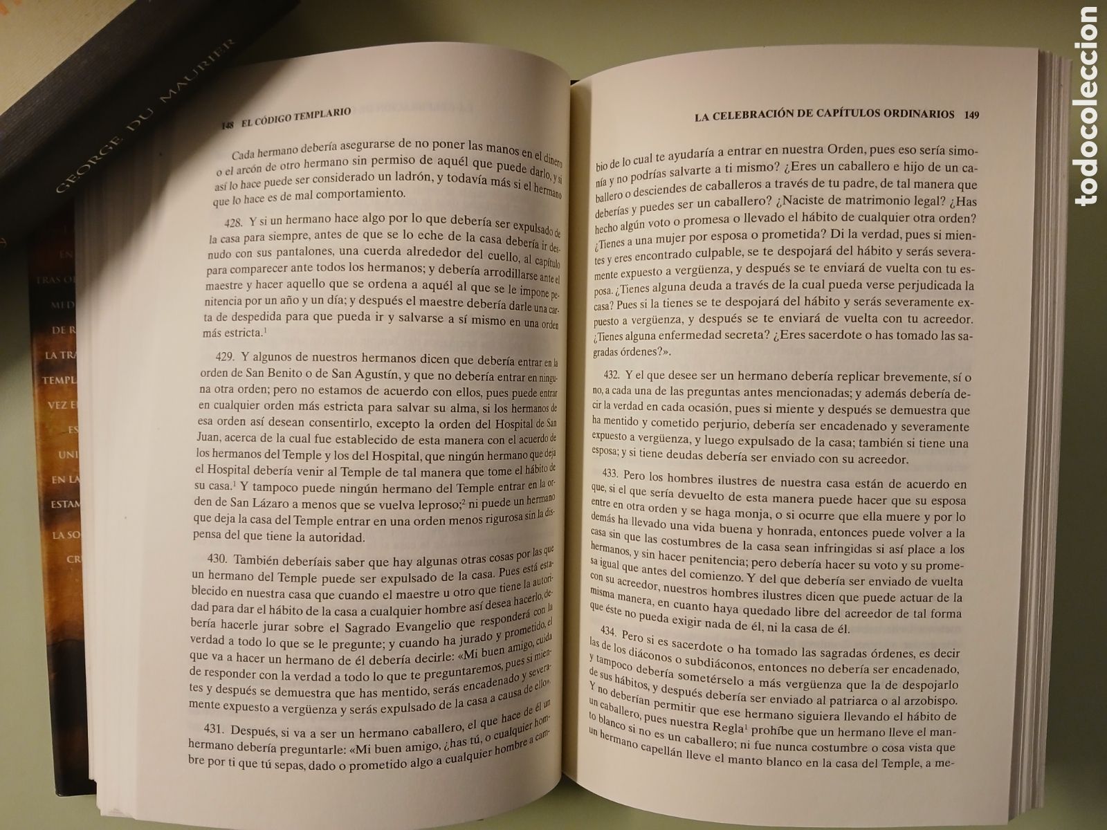 Libros de segunda mano: El C&oacute;digo Templario. J. M. Upton - Ward. - Foto 9