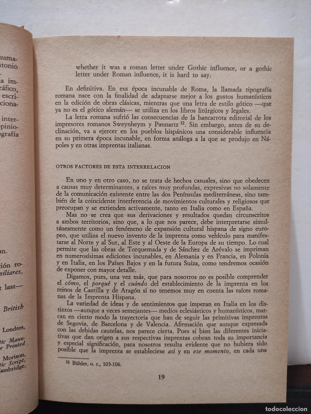 Libros de segunda mano: HISTORIA DE LA IMPRENTA HISPANA - VARIOS AUTORES - Foto 3