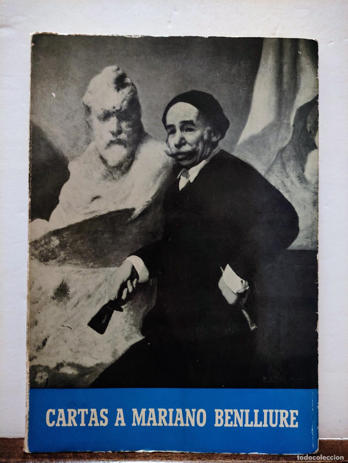 Libros de segunda mano: CARTAS A MARIANO BENLLIURE - Foto 1