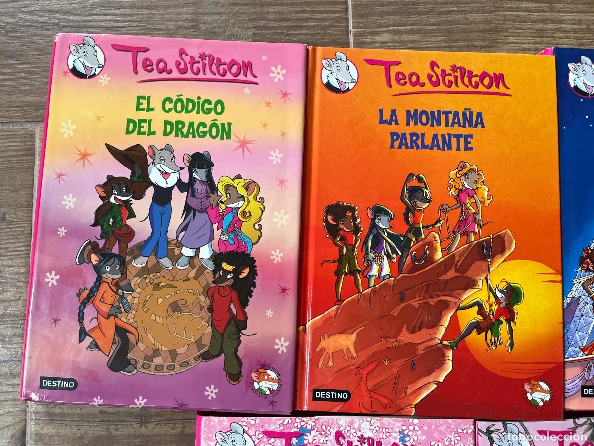 Libros de segunda mano: 7 TOMOS TEA STILTON - C&Oacute;DIGO DRAG&Oacute;N MONTA&Ntilde;A PARLANTE Y M&Aacute;S - Foto 4