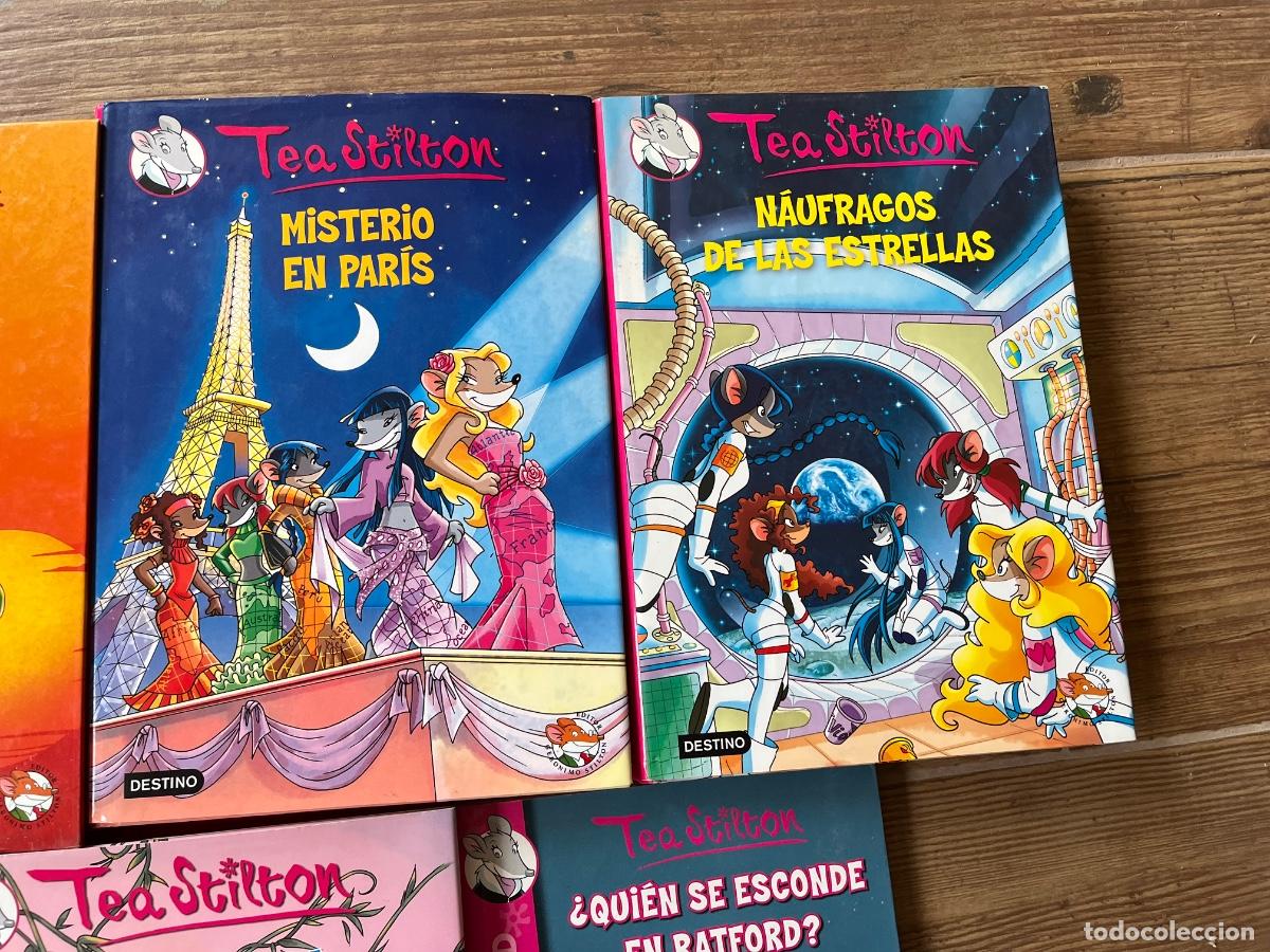 Libros de segunda mano: 7 TOMOS TEA STILTON - C&Oacute;DIGO DRAG&Oacute;N MONTA&Ntilde;A PARLANTE Y M&Aacute;S - Foto 5