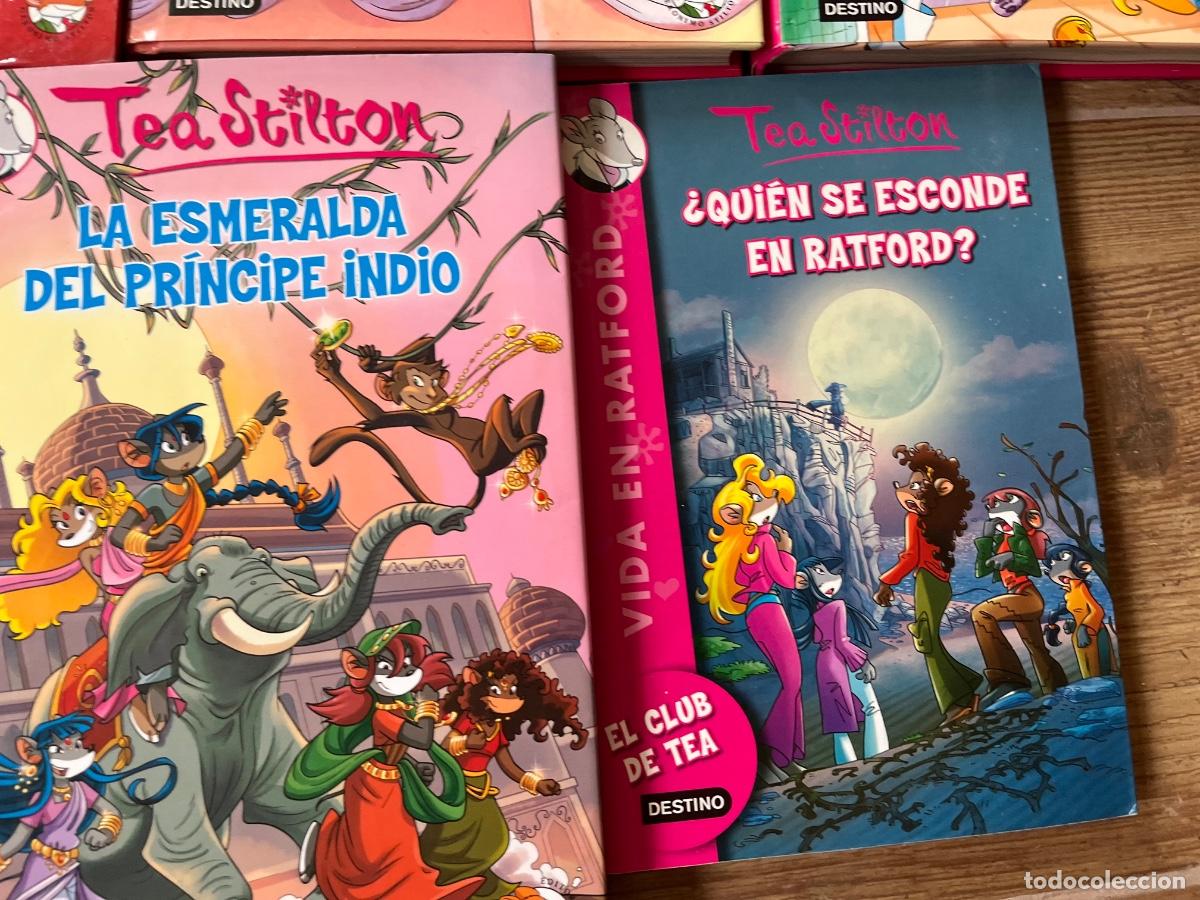 Libros de segunda mano: 7 TOMOS TEA STILTON - C&Oacute;DIGO DRAG&Oacute;N MONTA&Ntilde;A PARLANTE Y M&Aacute;S - Foto 6