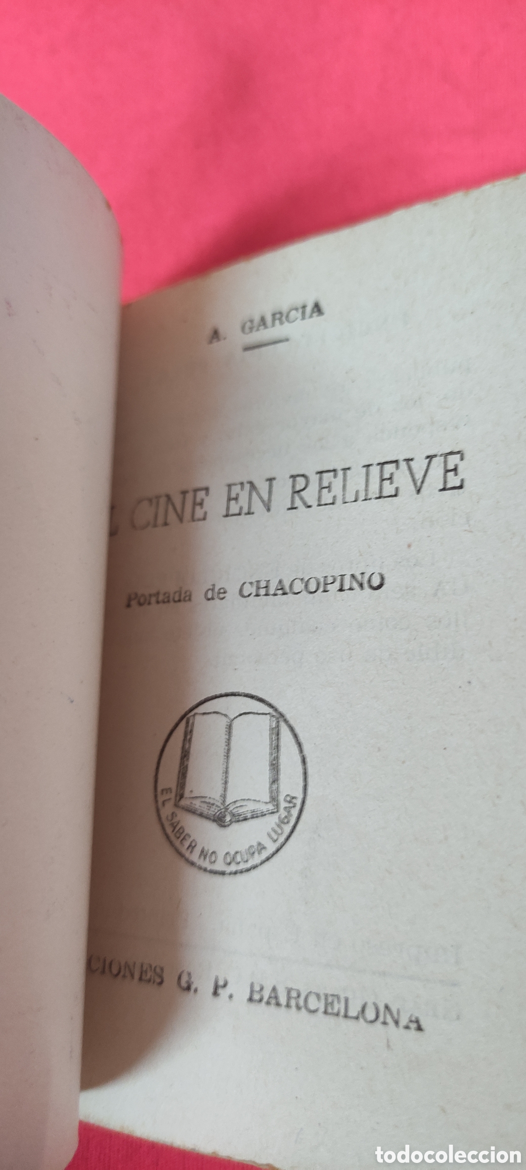 Libros de segunda mano: Librito , El Cine en Relieve - Foto 2