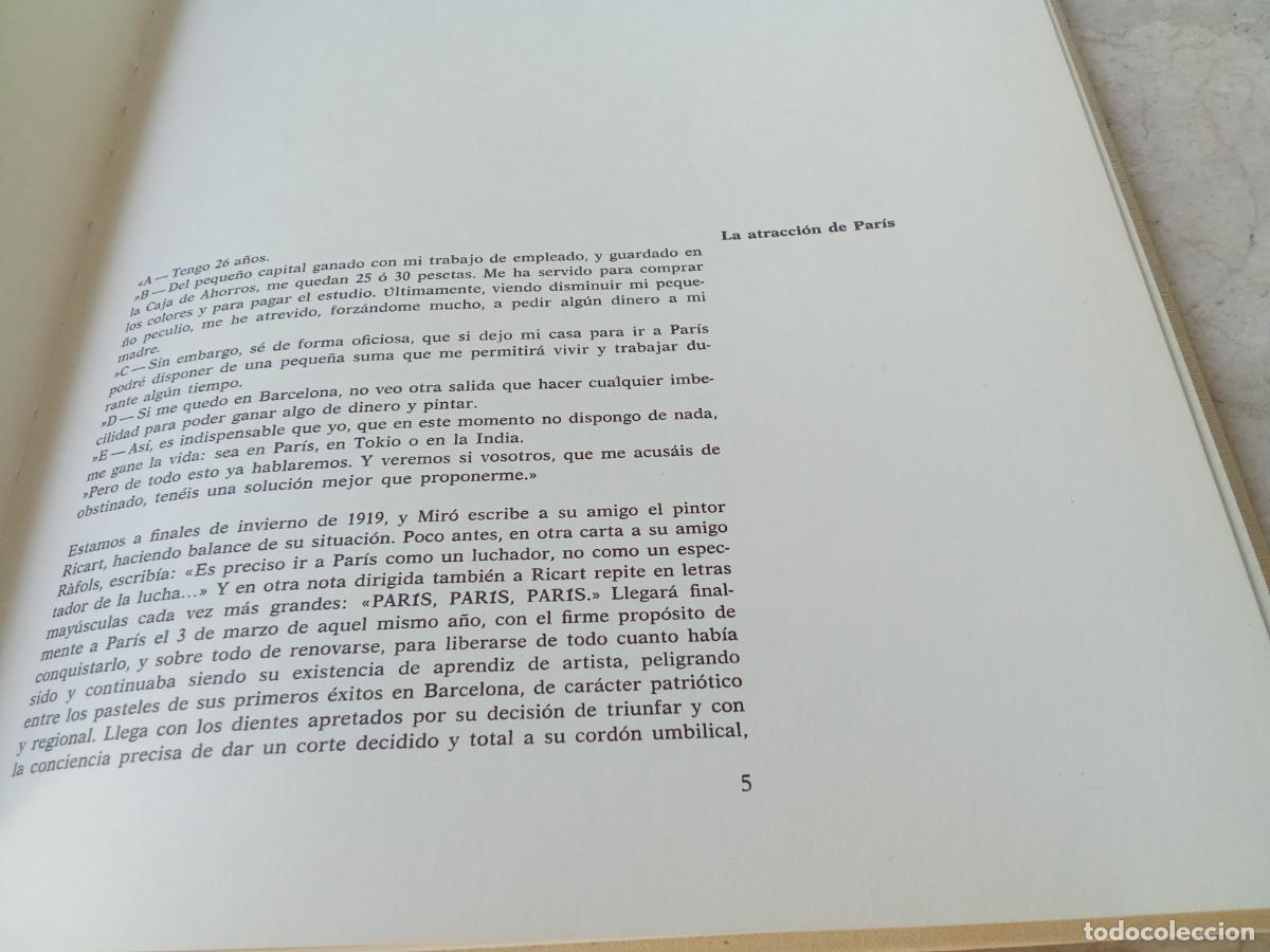 Libros de segunda mano: JOAN MIRO / MARIO BUCCI / CJA 370 - Foto 8