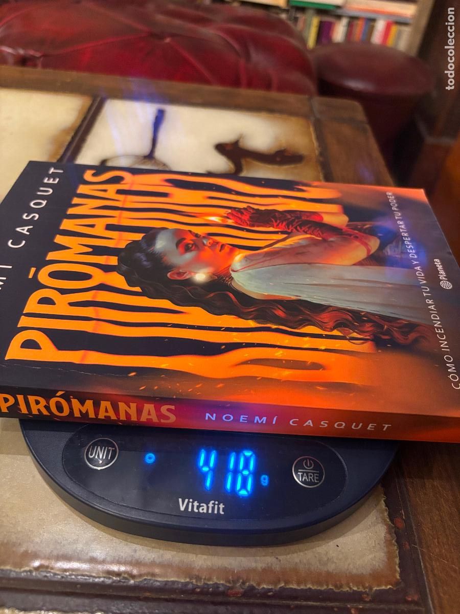 Libros de segunda mano: Pir&oacute;manas. Noem&iacute; Casquet. - Foto 3