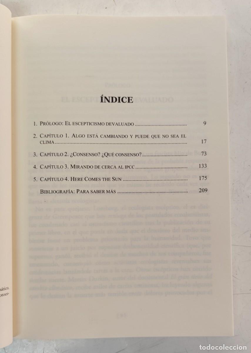 Libros de segunda mano: Las mentiras del cambio clim&aacute;tico. Jorge Alcalde. - Foto 6
