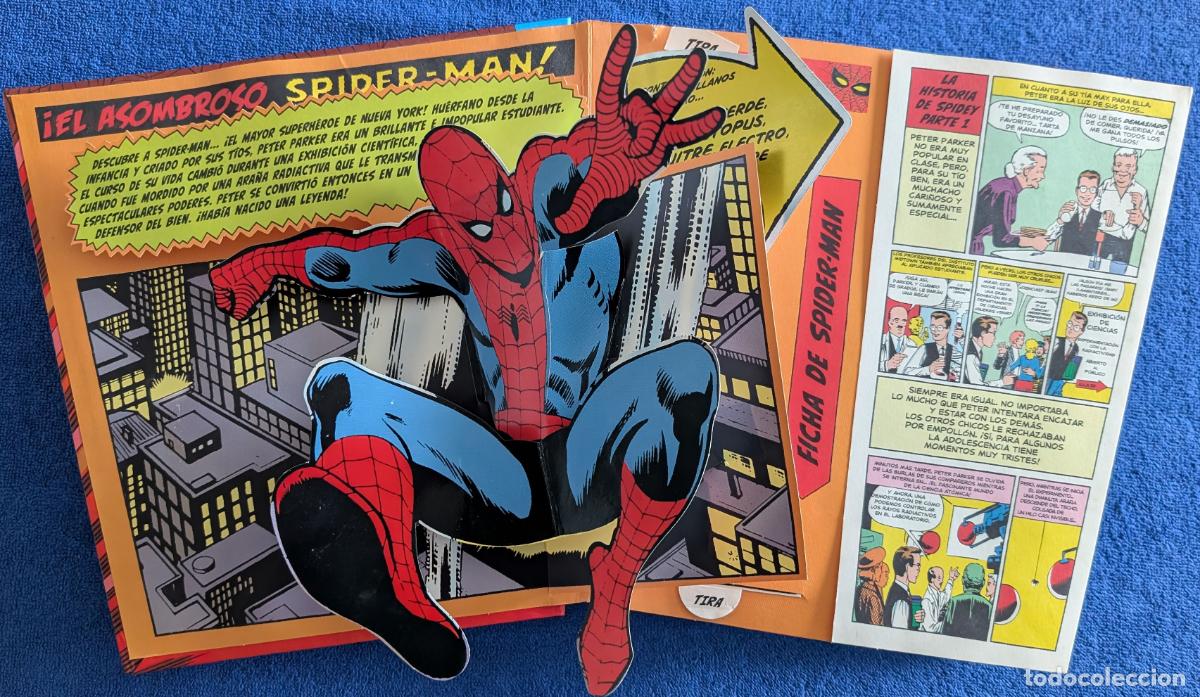 Libros de segunda mano: El asombroso Spiderman - POP-UP - Marvel Comics - SM (2007) - Foto 2