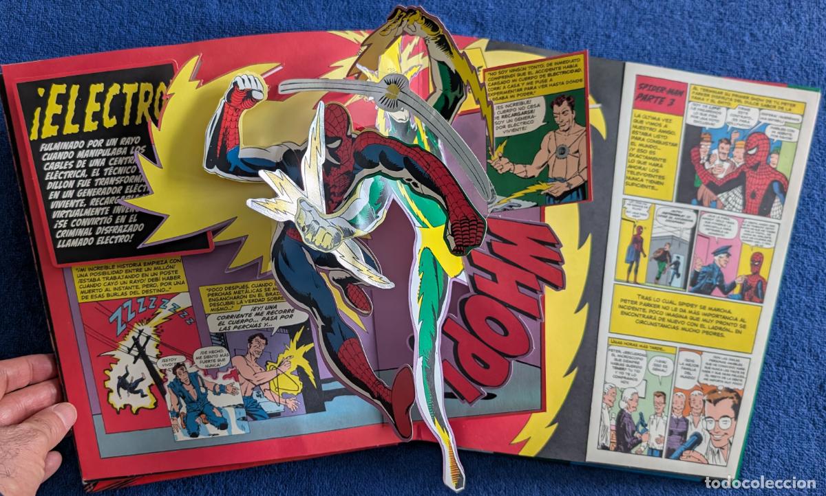 Libros de segunda mano: El asombroso Spiderman - POP-UP - Marvel Comics - SM (2007) - Foto 6