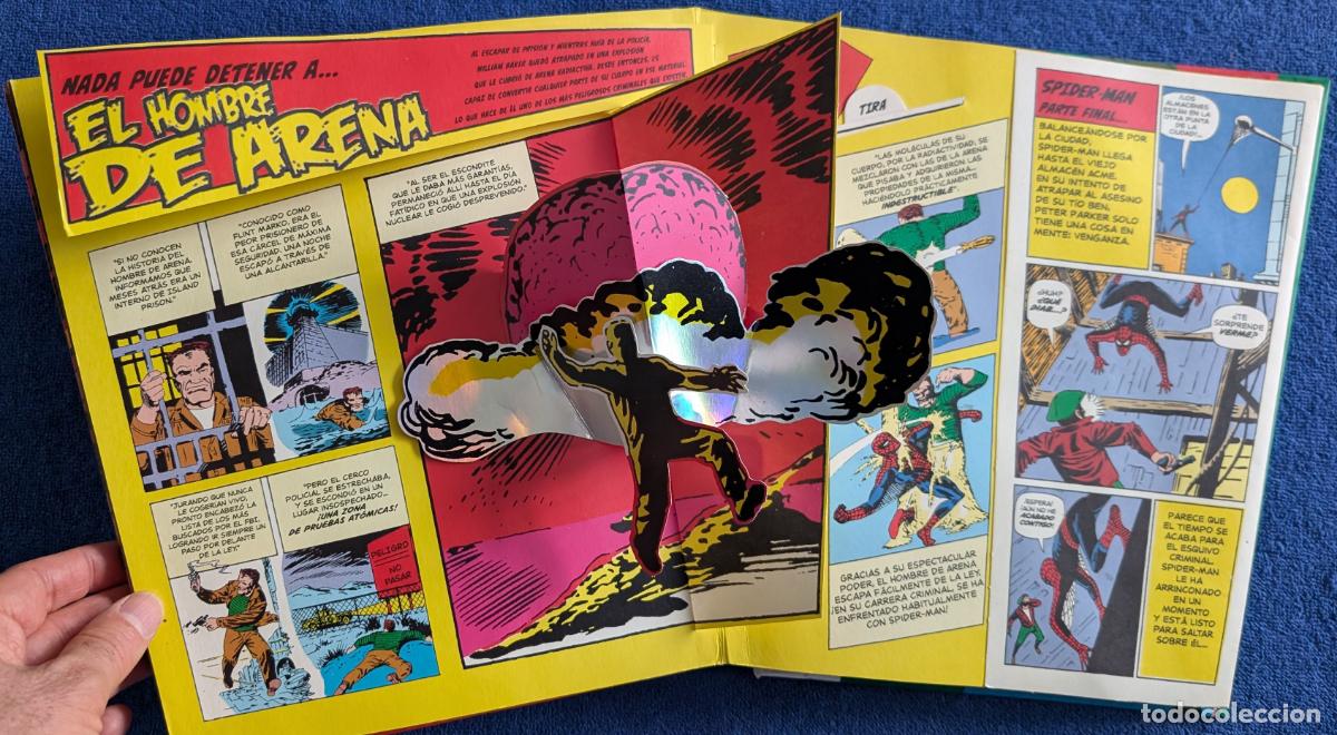 Libros de segunda mano: El asombroso Spiderman - POP-UP - Marvel Comics - SM (2007) - Foto 8