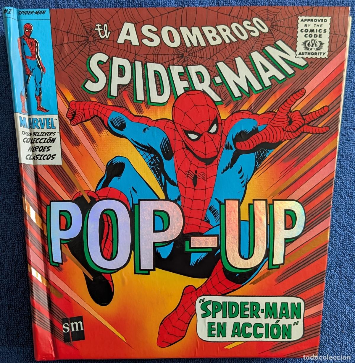 Libros de segunda mano: El asombroso Spiderman - POP-UP - Marvel Comics - SM (2007) - Foto 1