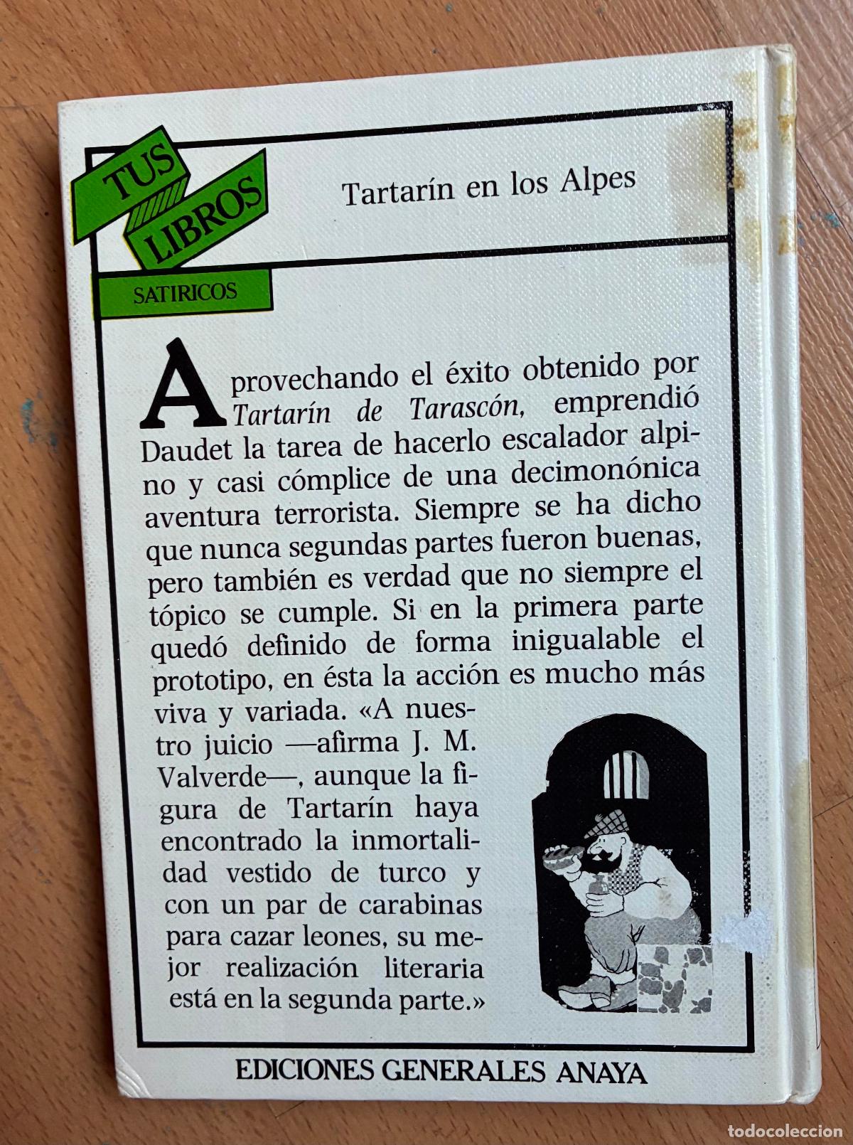 Libros de segunda mano: TARTARIN EN LOS ALPES, Anaya, Tus libros - Foto 3