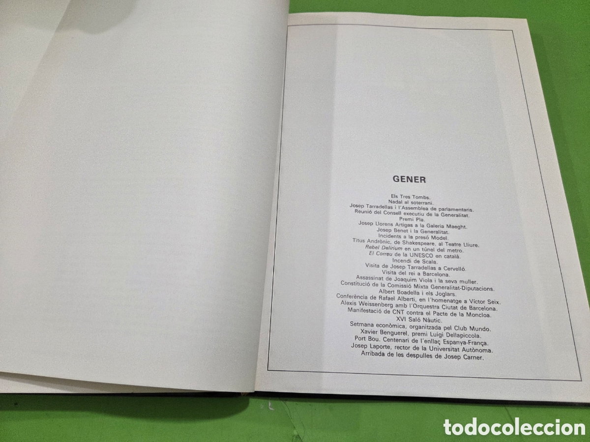Libros de segunda mano: &rdquo;&rdquo;CATALUNYA LLIBRE DELANY 1978&rdquo;&rdquo;......1979 - Foto 6