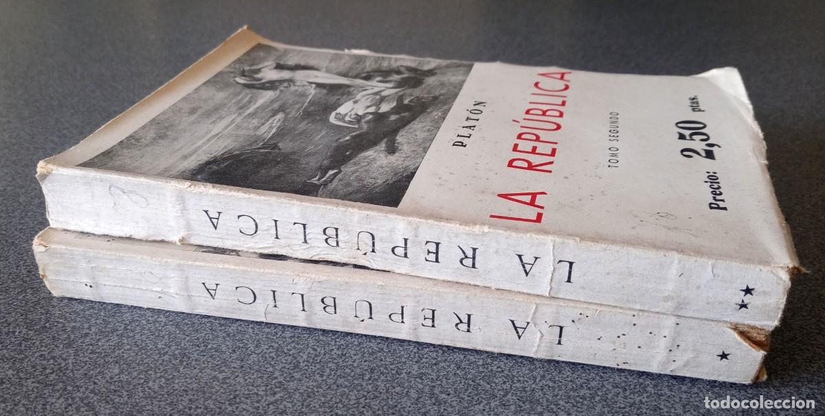 Libros de segunda mano: Lote libros La Rep&uacute;blica Plat&oacute;n - Foto 2