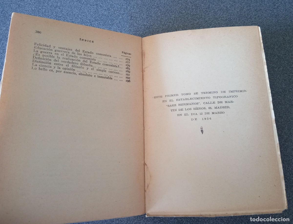 Libros de segunda mano: Lote libros La Rep&uacute;blica Plat&oacute;n - Foto 11