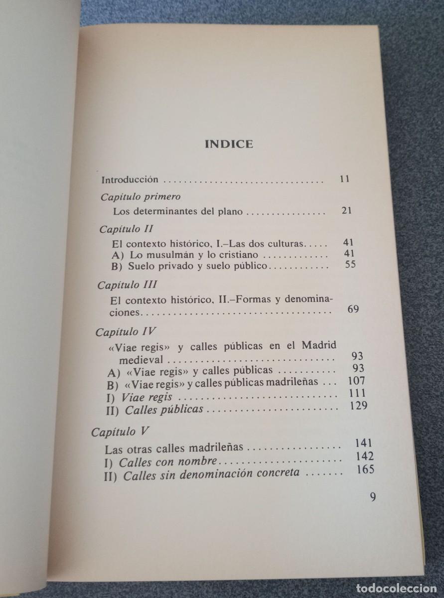 Libros de segunda mano: Origen De Las Calles De Madrid Manuel Montero Vallejo - Foto 5