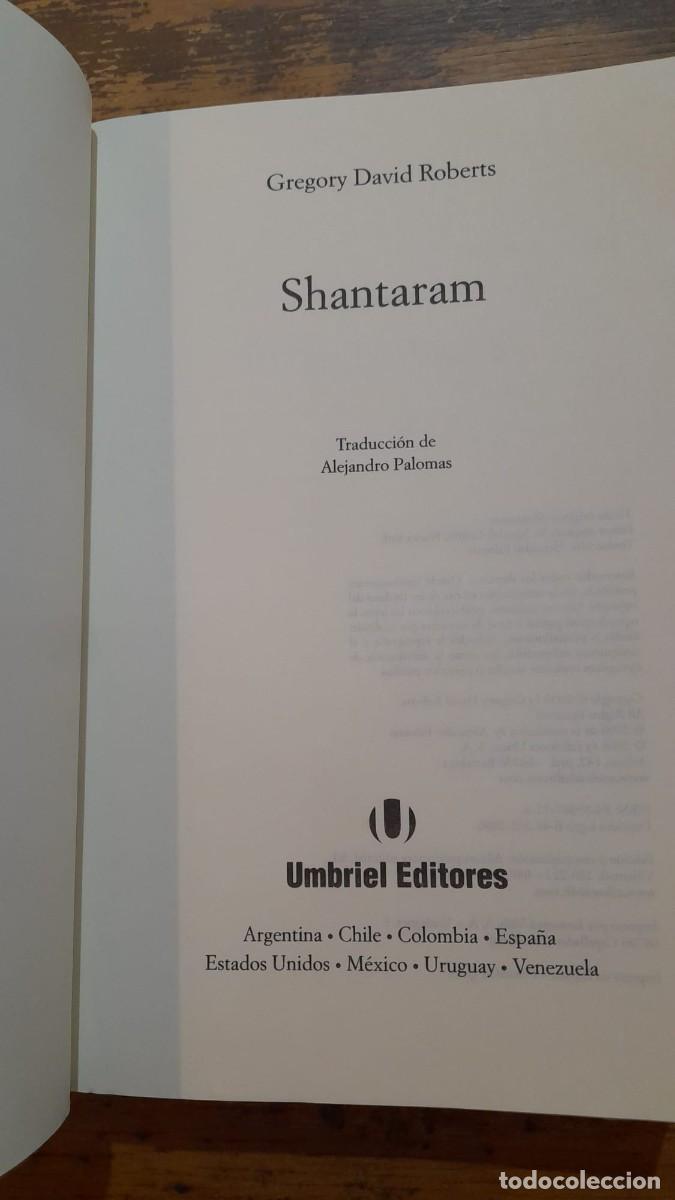 Libros de segunda mano: Shantaram, Gregory David Roberts - Foto 2