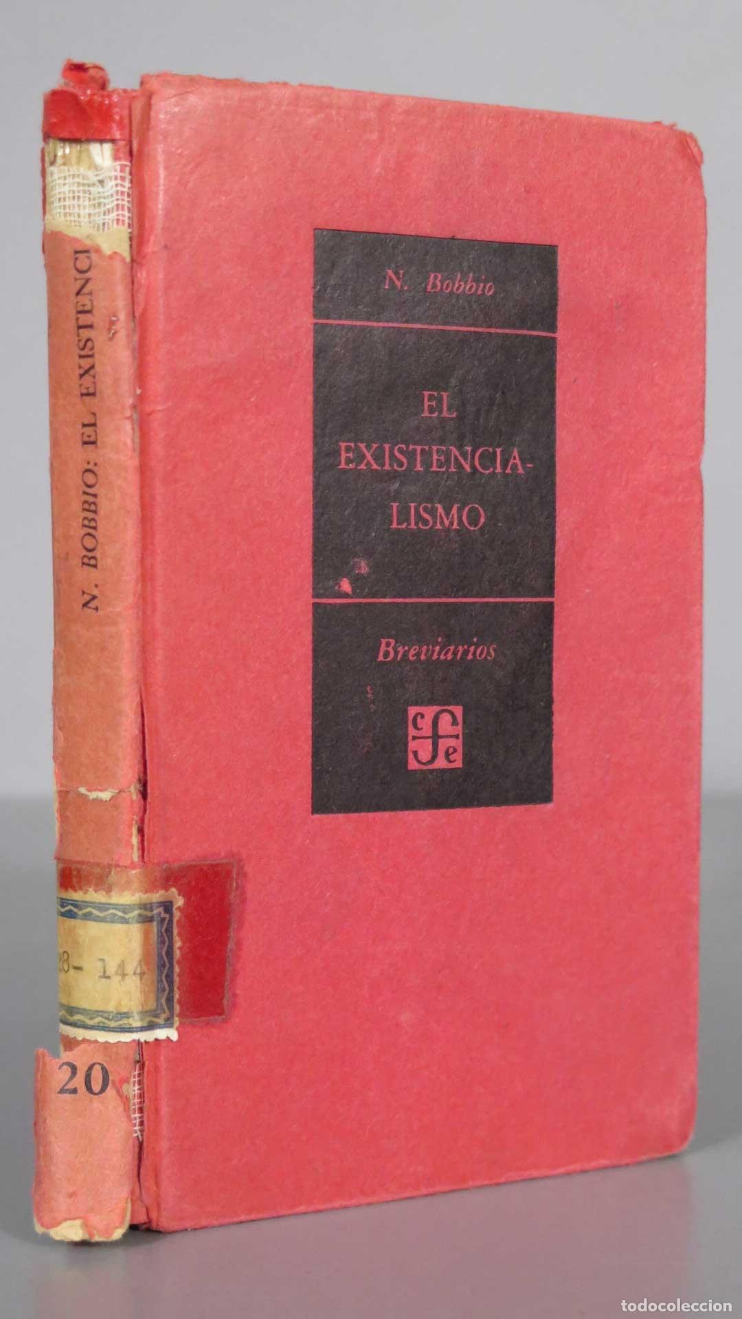 Libros de segunda mano: El existencialismo Bobbio, Norberto - Foto 1