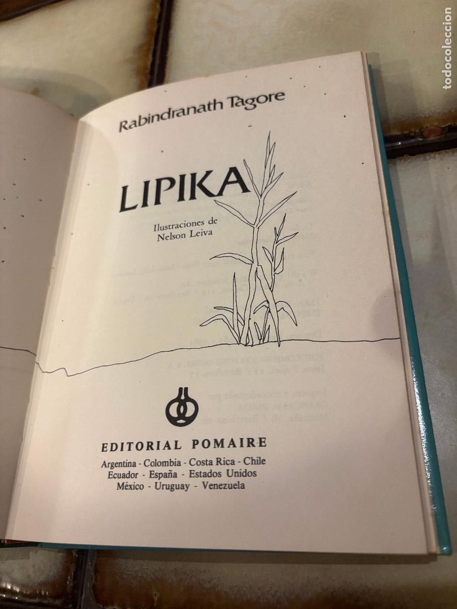 Libros de segunda mano: Lipika. Rabindranath Tagore. PEDIDO M&Iacute;NIMO 5&euro; - Foto 4