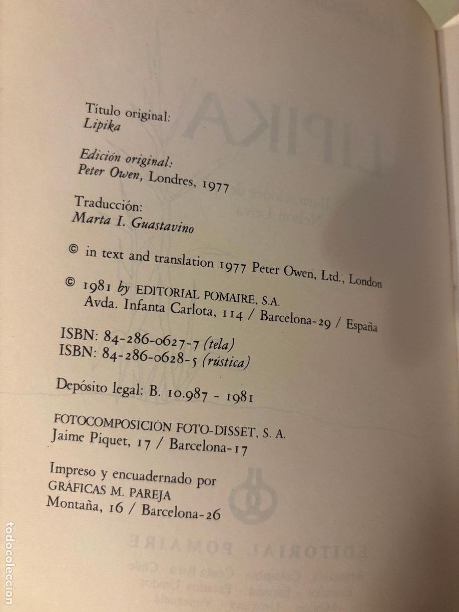Libros de segunda mano: Lipika. Rabindranath Tagore. PEDIDO M&Iacute;NIMO 5&euro; - Foto 5