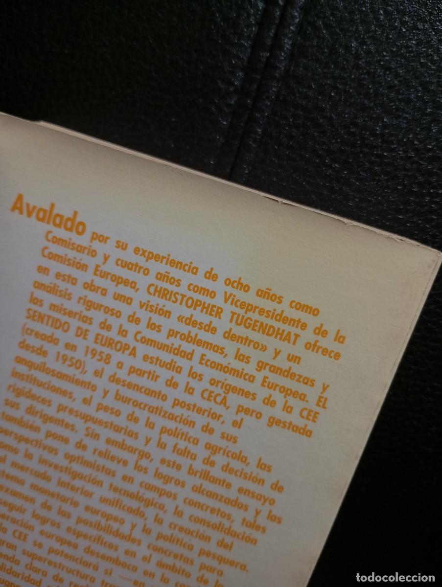 Libros de segunda mano: EL SENTIDO DE EUROPA - LIBRO - CHRISTOPHER TUGENDHAT - ALIANZA EDITORIAL - Foto 5