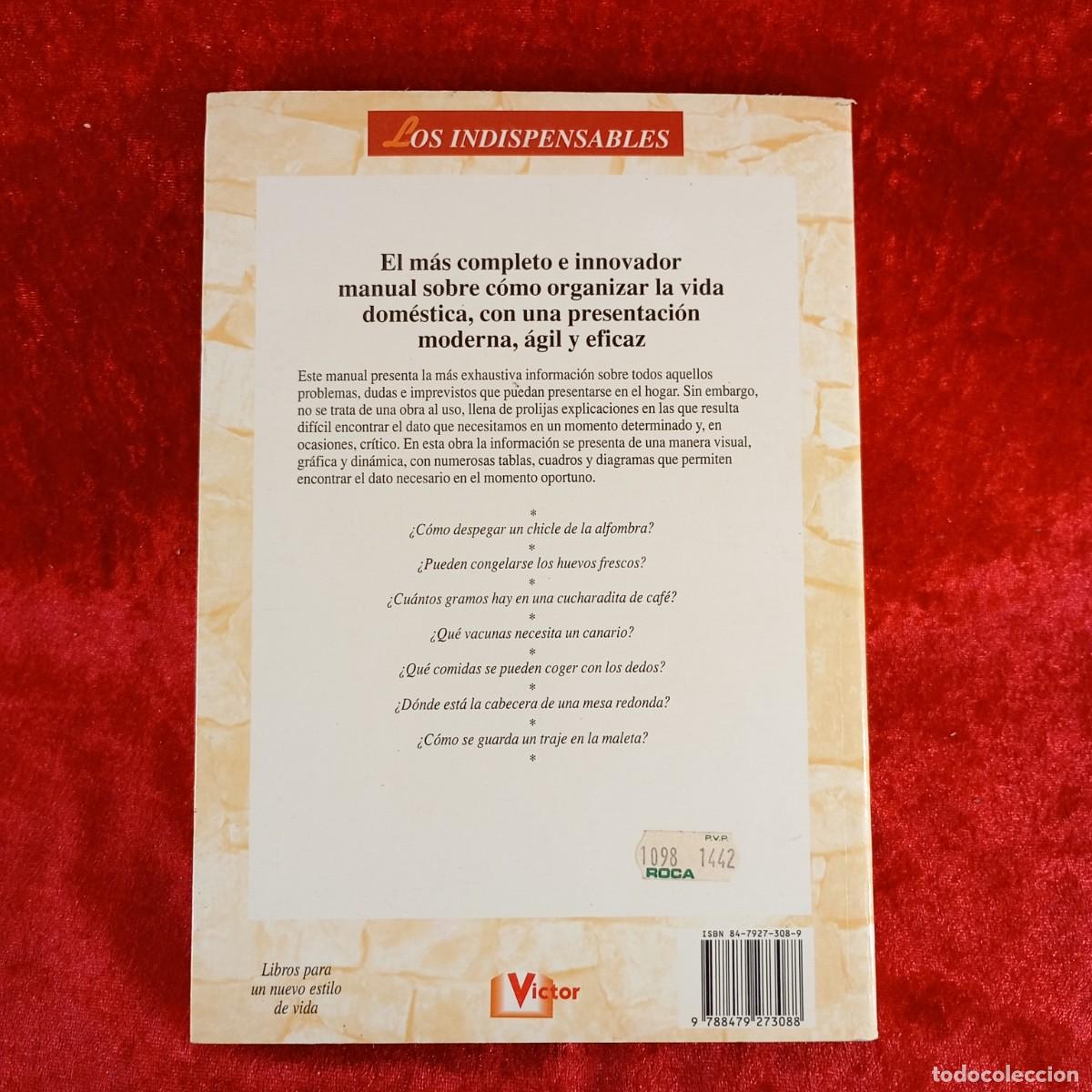Libros de segunda mano: MANUAL BASICO DEL HOGAR - HERV&Eacute; PRAT - EDICIONES ROBINBOOK - 1998 / 8706 - Foto 2