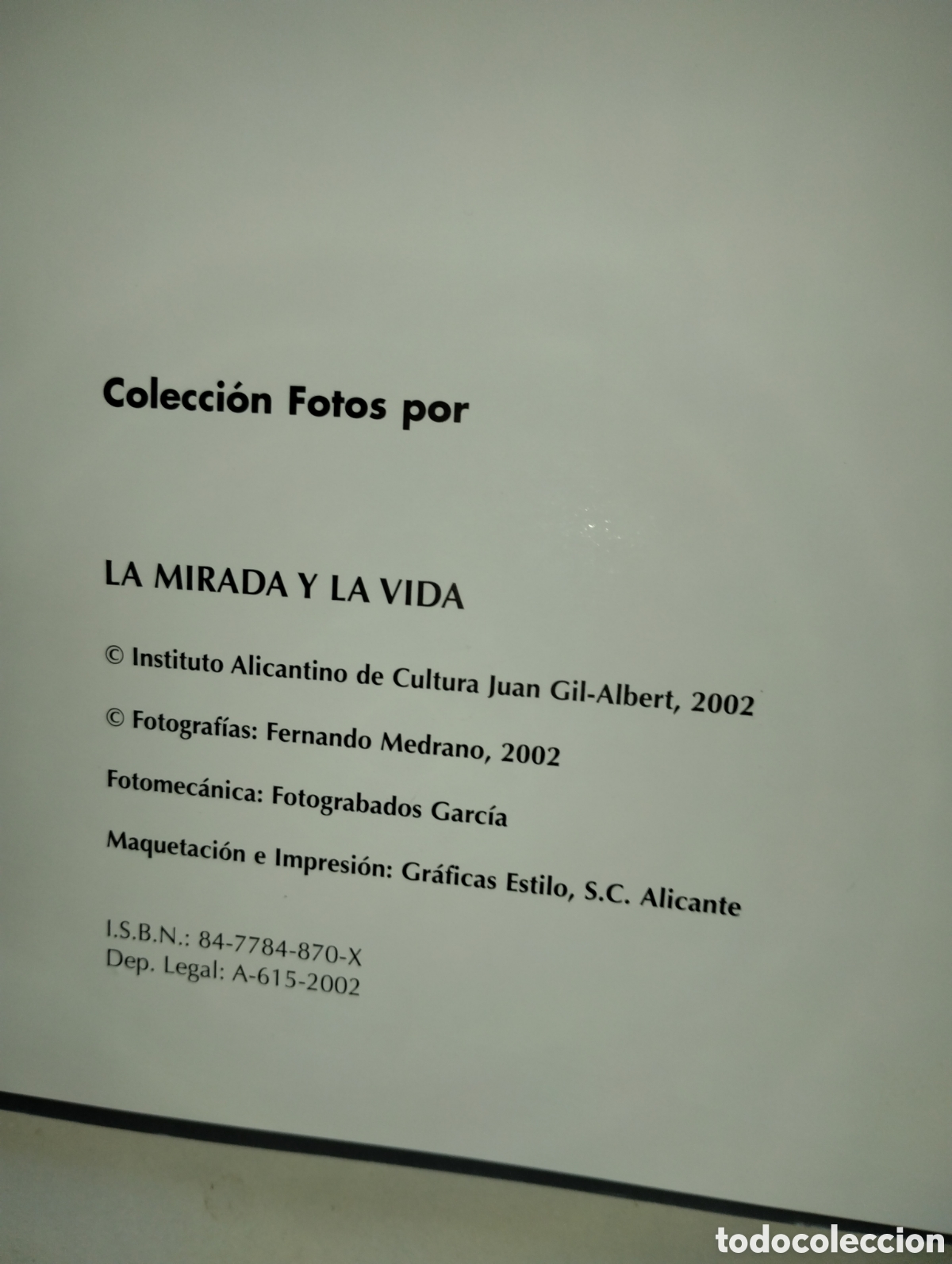 Libros de segunda mano: LA MIRADA Y LA VIDA, FERNANDO MEDRANO - Foto 3