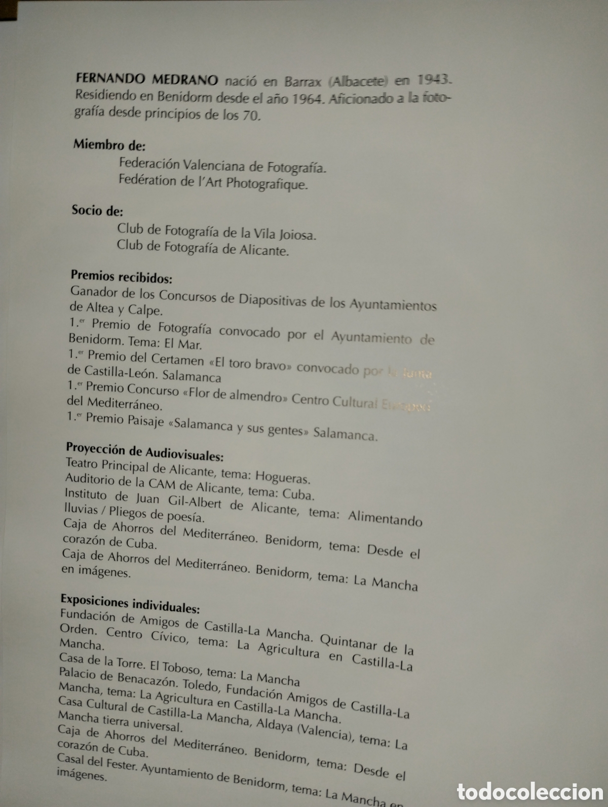Libros de segunda mano: LA MIRADA Y LA VIDA, FERNANDO MEDRANO - Foto 8