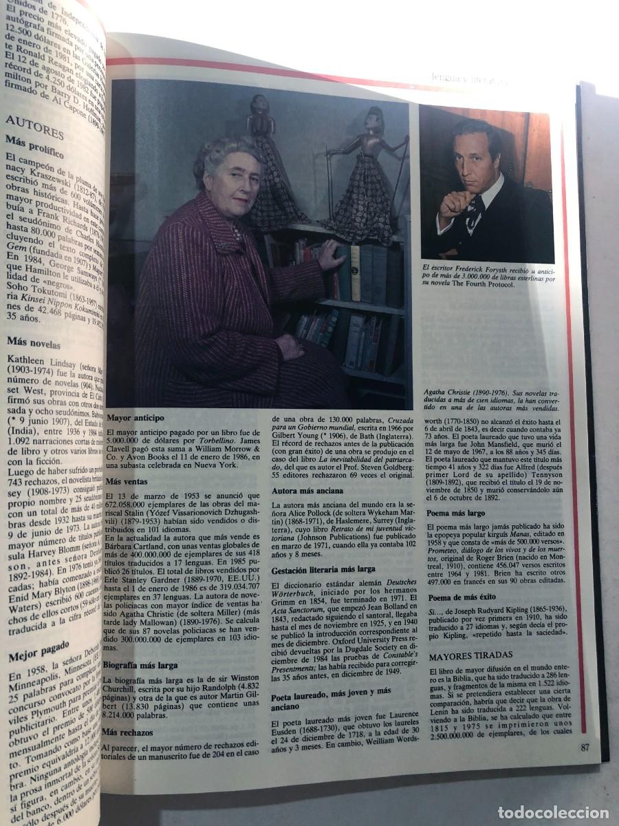 Libros de segunda mano: LIBRO GUINNESS DE LOS RECORDS A&Ntilde;O 1987 / ED. MAEVA - Foto 3