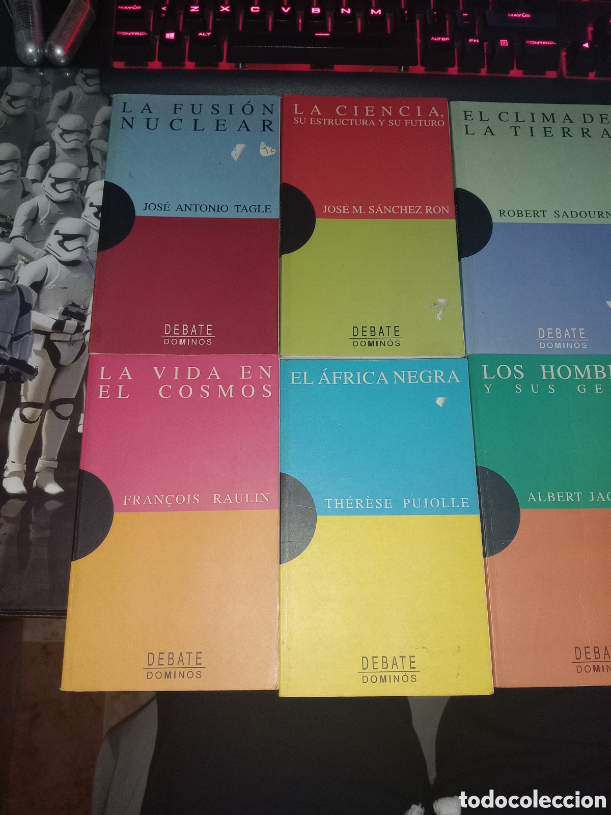 Libros de segunda mano: Debate colecci&oacute;n Dominos 8 libros - Foto 3