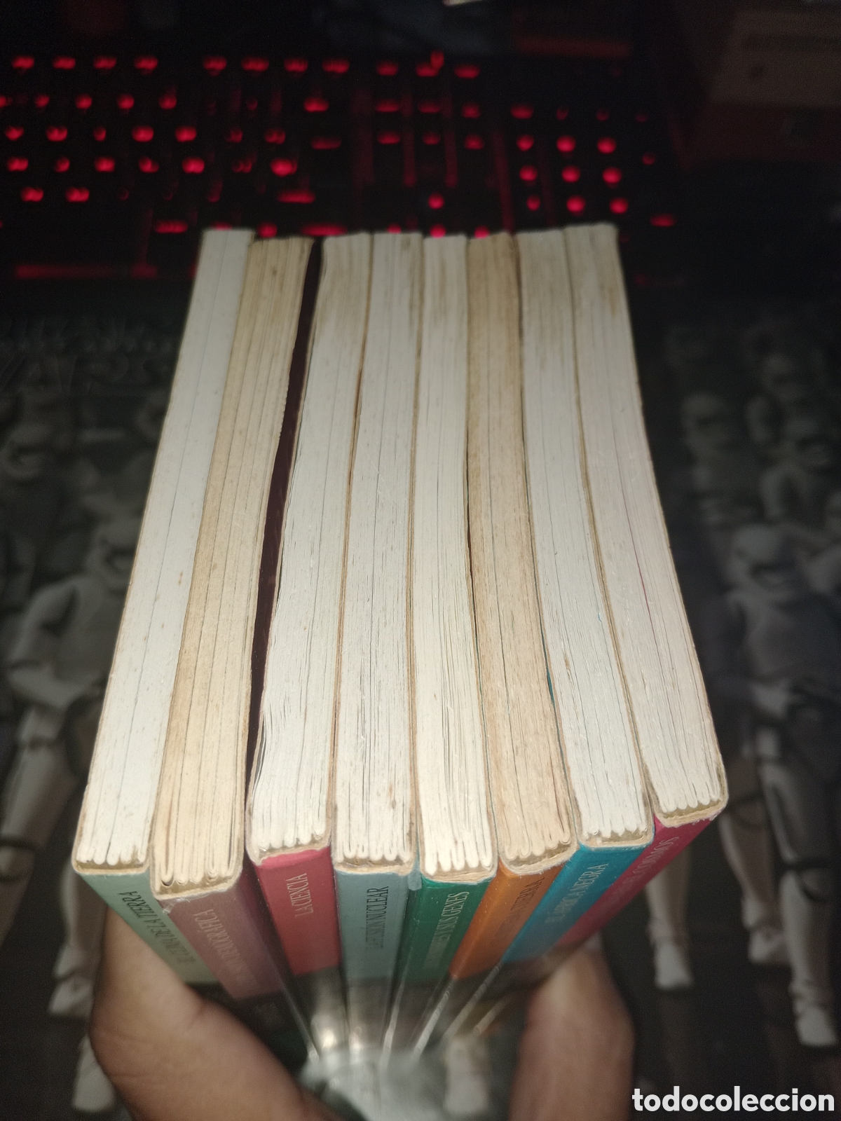 Libros de segunda mano: Debate colecci&oacute;n Dominos 8 libros - Foto 5