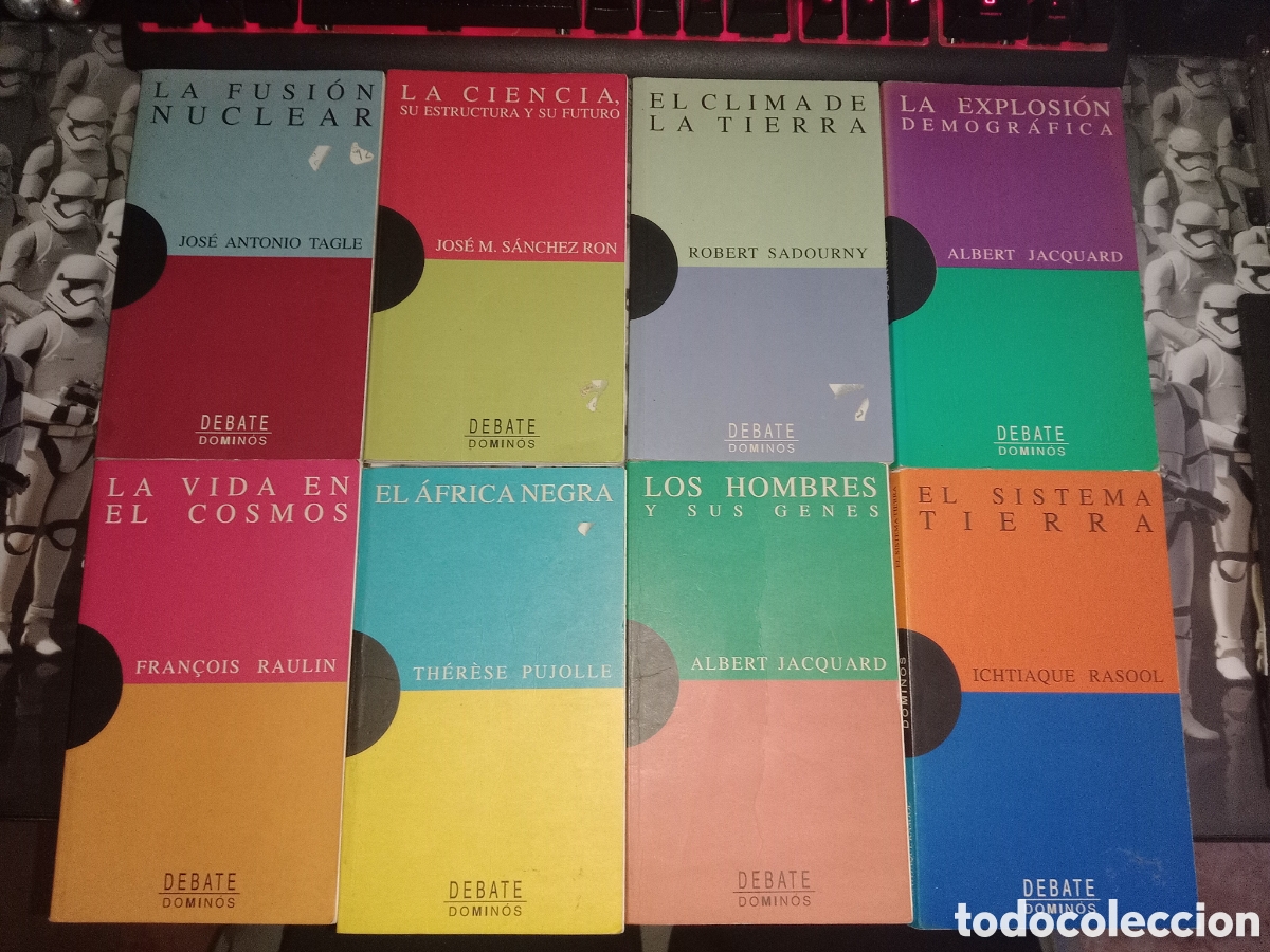 Libros de segunda mano: Debate colecci&oacute;n Dominos 8 libros - Foto 1