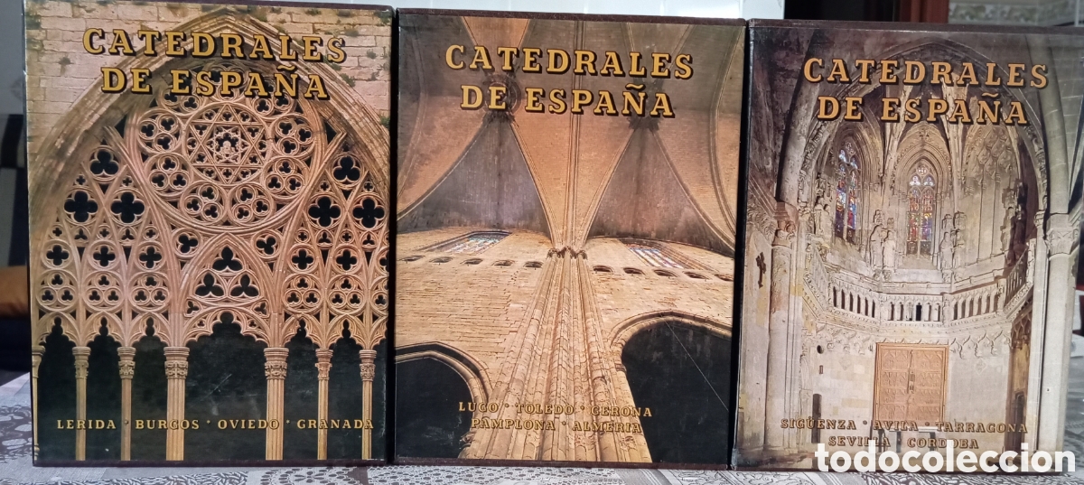 Libros de segunda mano: CATEDRALES DE ESPA&Ntilde;A II-III-IV EVEREST - Foto 1