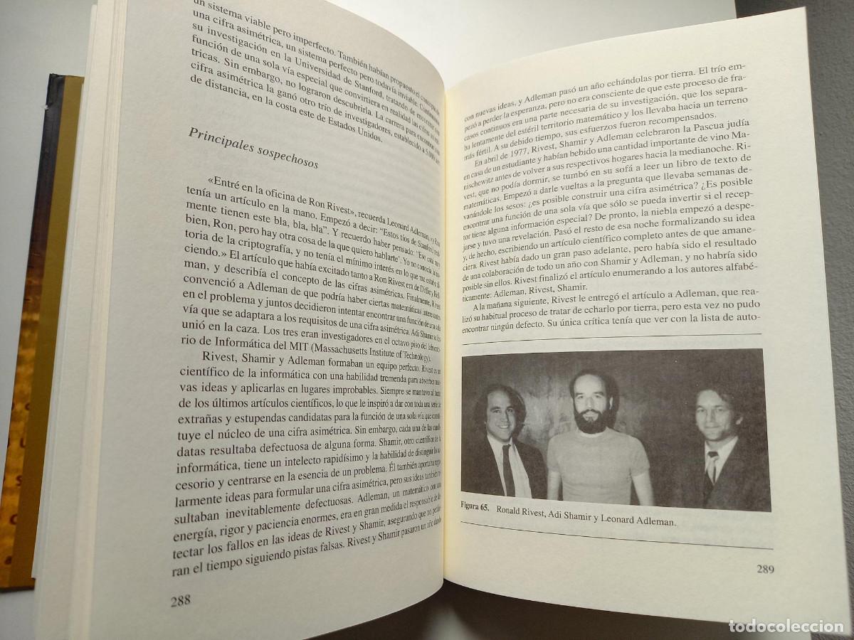 Libros de segunda mano: LOS C&Oacute;DIGOS SECRETOS. SIMON SINGH - Foto 7