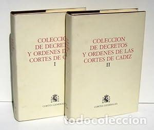 Libros de segunda mano: Colecci&oacute;n de decretos y &oacute;rdenes de las Cortes de C&aacute;diz. Edici&oacute;n Facs&iacute;mil. - Foto 1