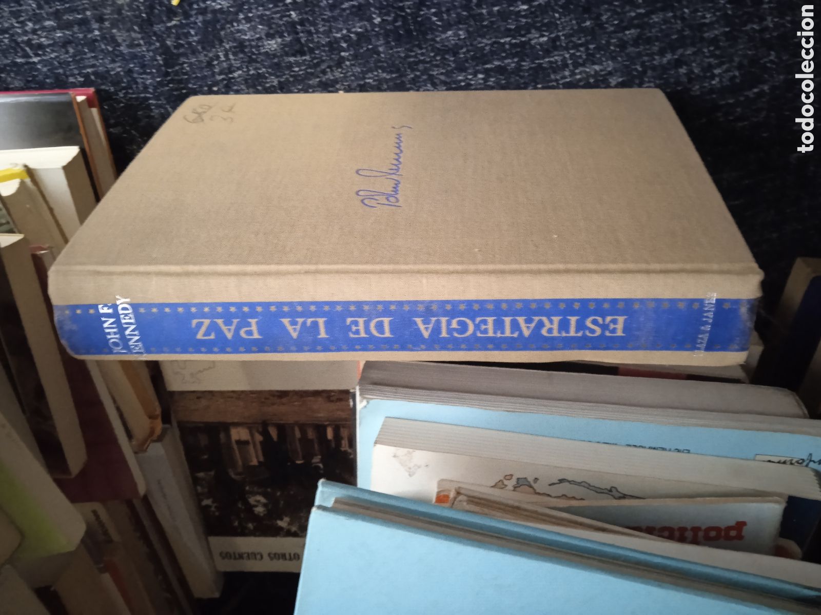 Second hand books: ESTRATEGIA DE LA PAZ / JOHN F. KENNEDY -TAPA DURA