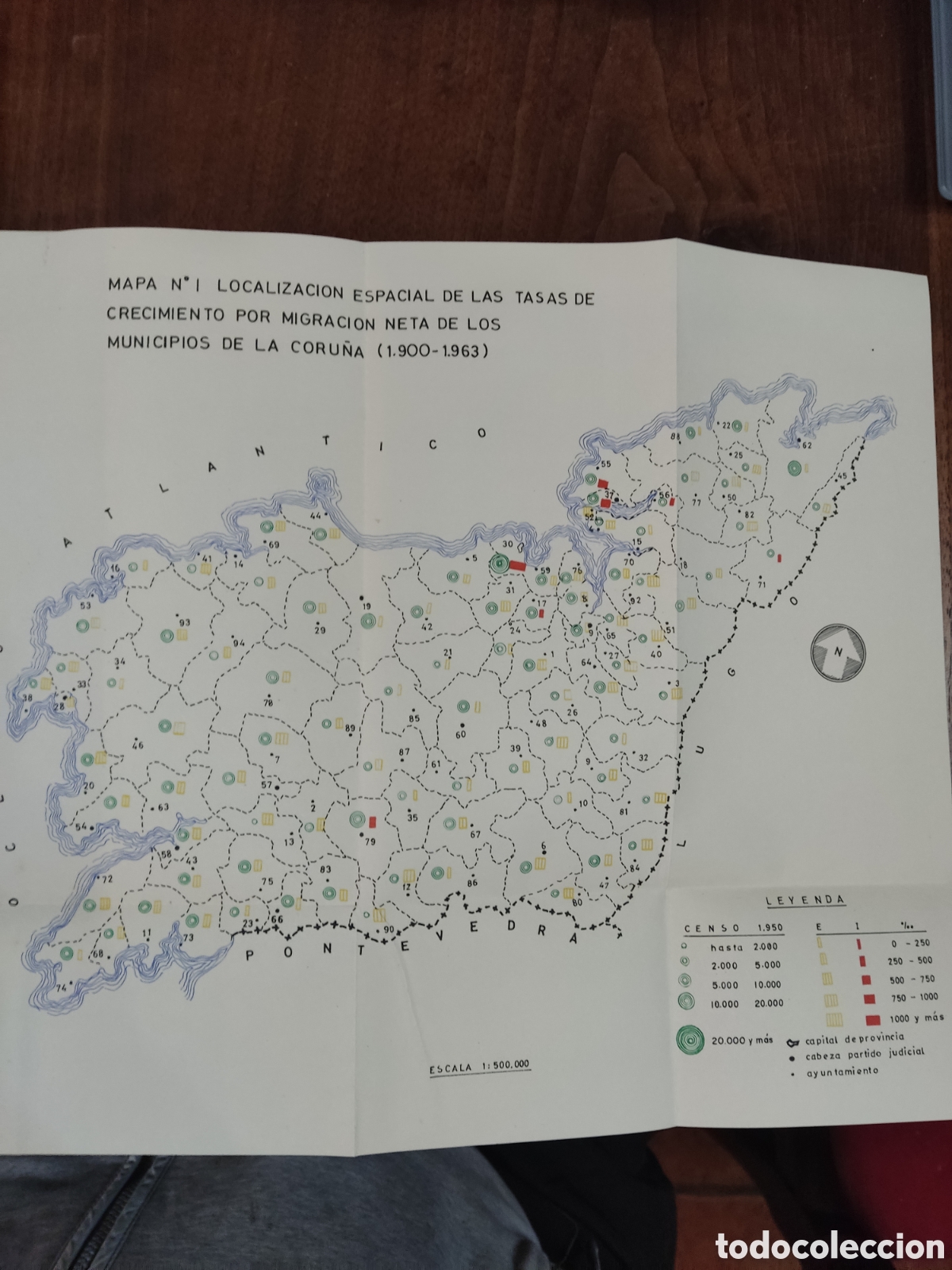 Libros de segunda mano: Movimientos migratorios de Galicia - Foto 4