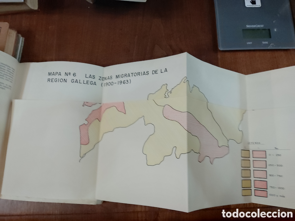 Libros de segunda mano: Movimientos migratorios de Galicia - Foto 6