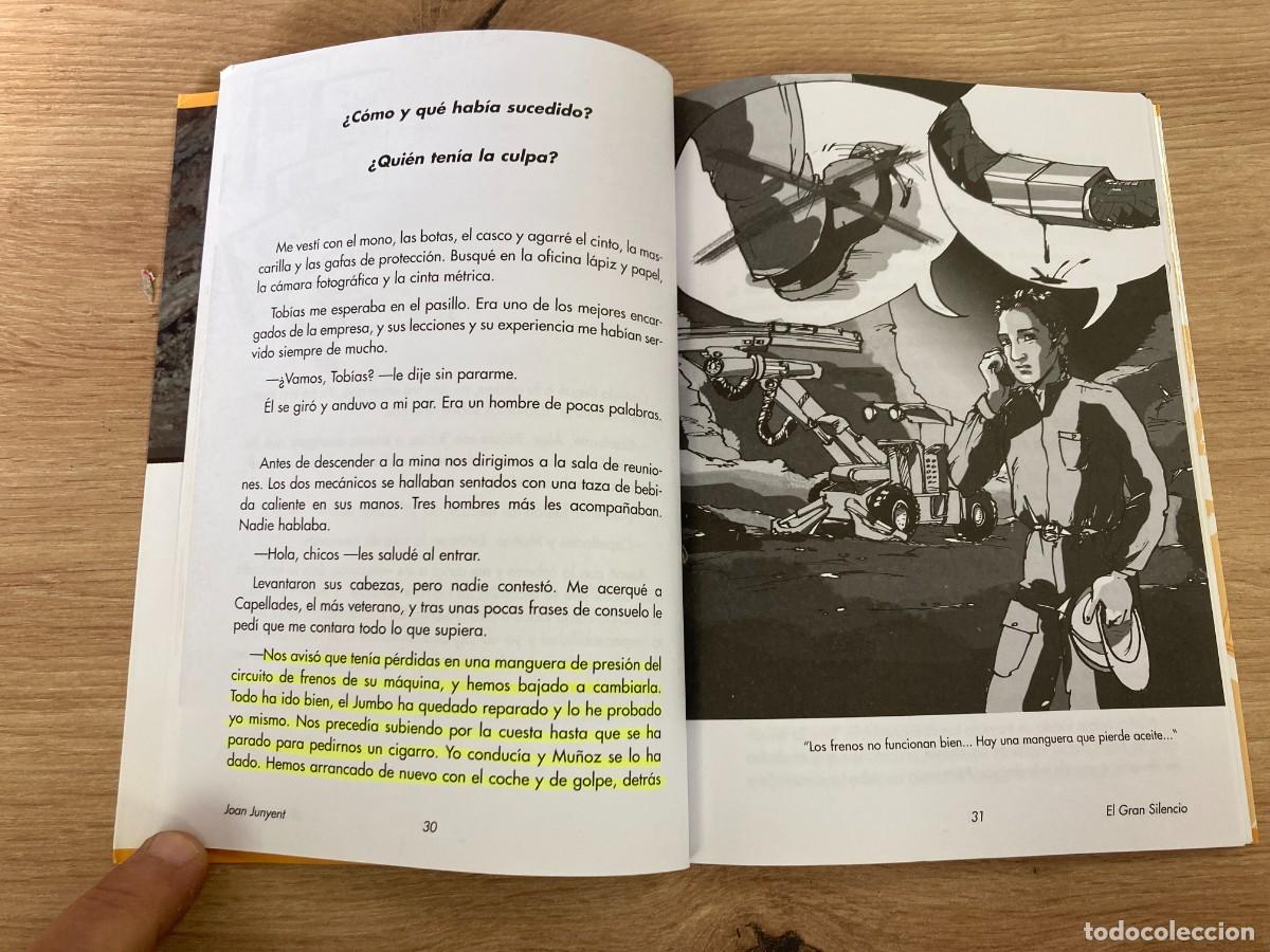 Libros de segunda mano: El gran silencio Joan Junyent - Foto 6