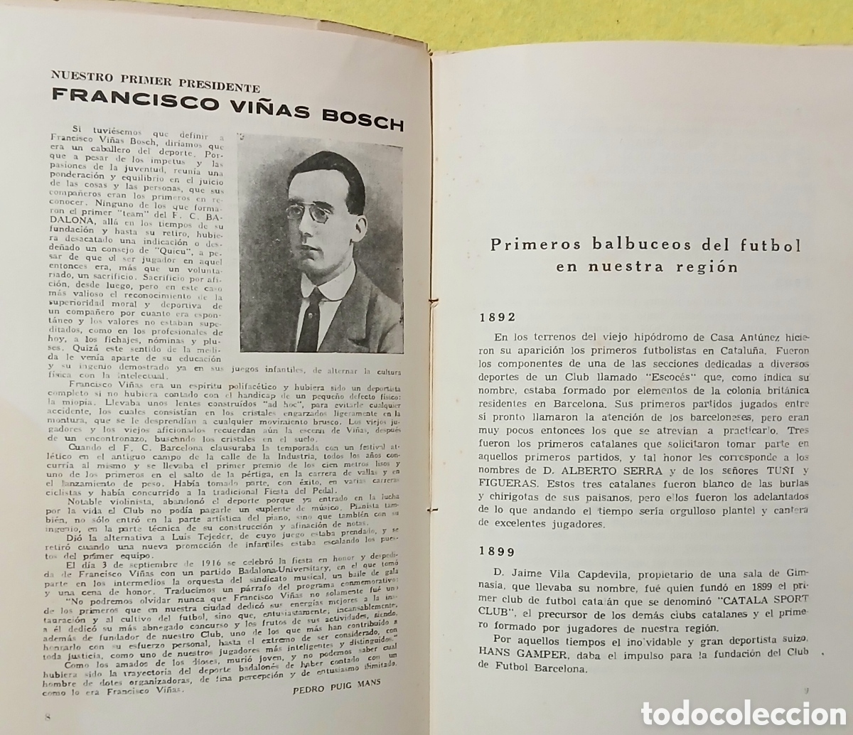 Libros de segunda mano: Bodas de Oro C.F.Badalona - Foto 6